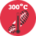 300°C Heat Resistant Sole Technology